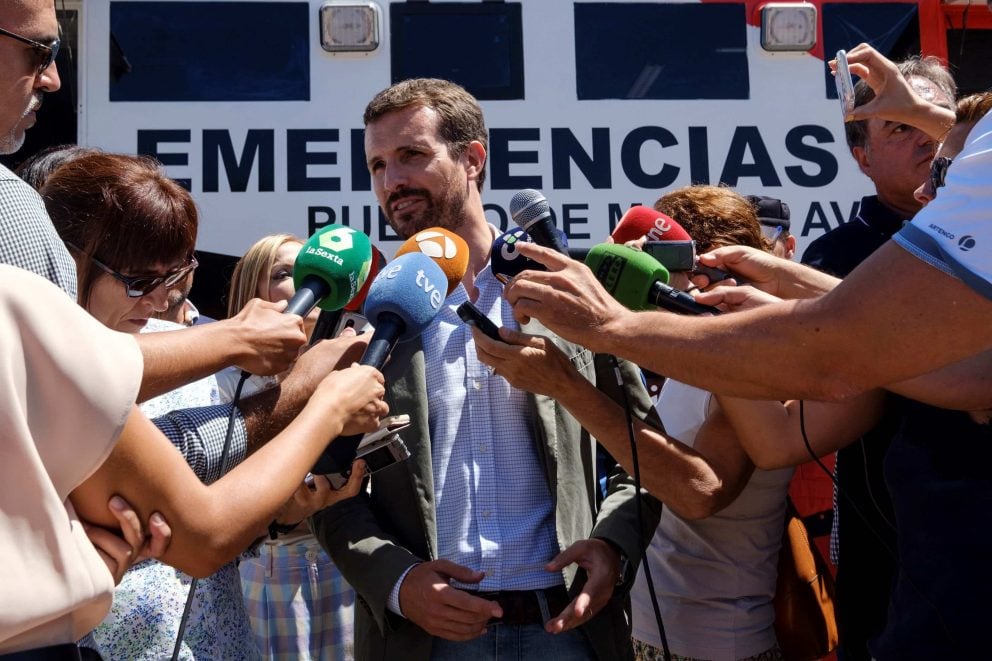 Pablo Casado en Gran Canaria @EFE