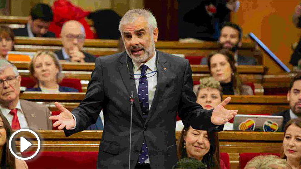 Carlos Carrizosa, presidente de C’s en el Parlamento catalán. (Ep)