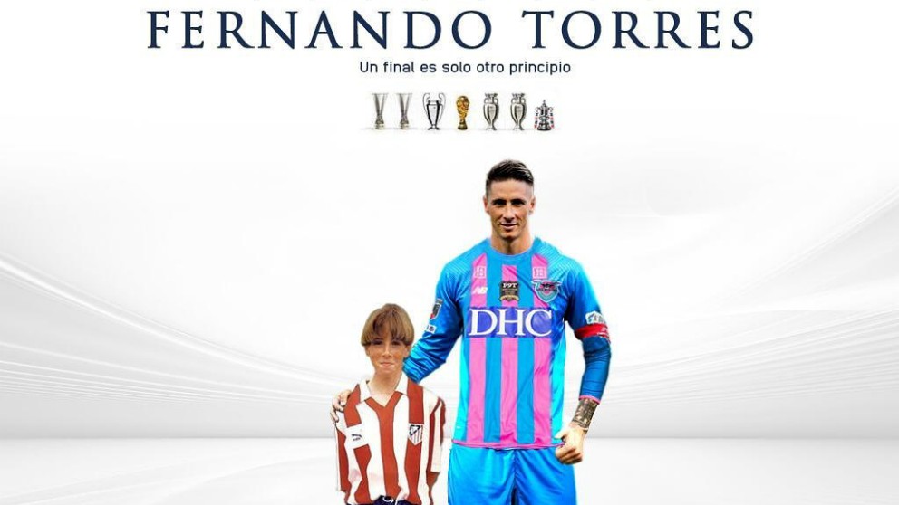 Fernando Torres compartió una emotiva imagen como despedida.