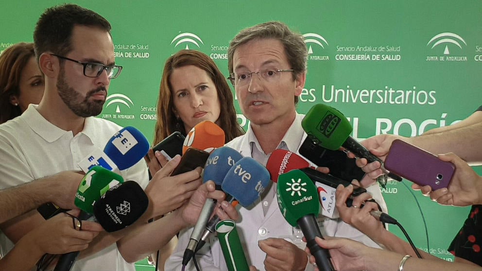 José Miguel Cisneros, portavoz de la Consejería de Salud de Andalucia.