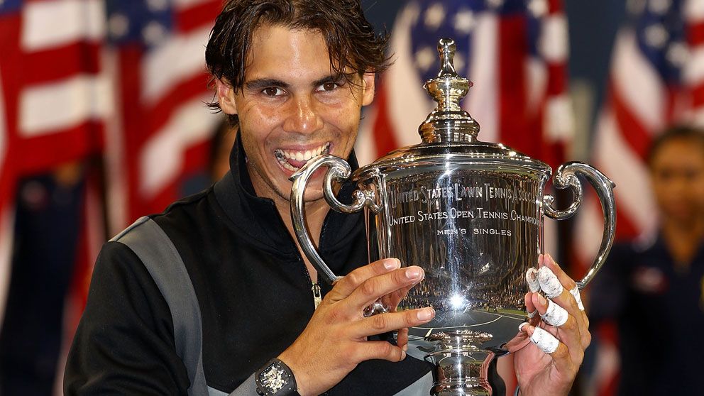 Rafa-Nadal,-en-2010,-con-su-primer-Grand-Slam-en-Nueva-York-(Getty)