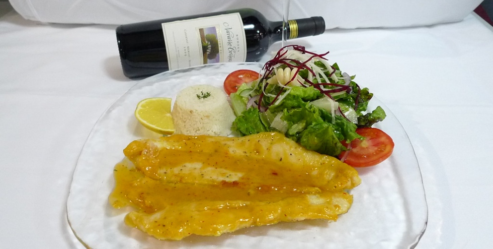 Receta de caballa a la naranja