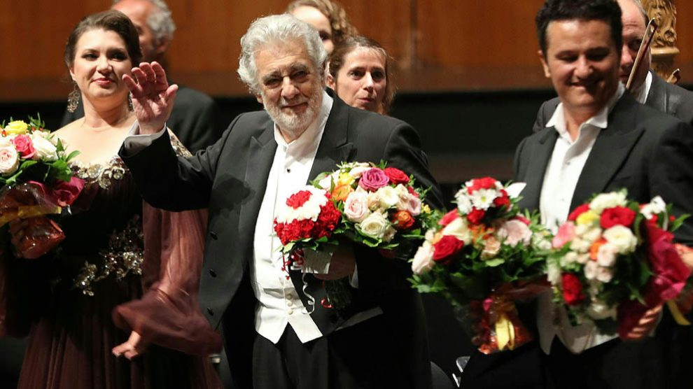 Plácido Domingo en Salzburgo (Foto: AFP)