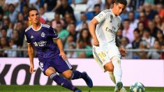 James fue titular ante el Valladolid. (AFP)