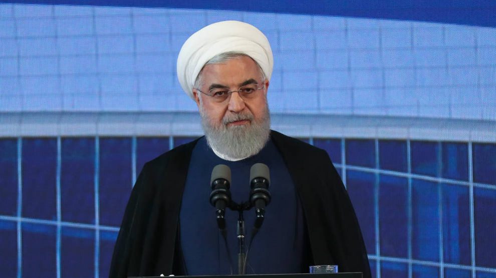 El presidente iraní, Hasán Rohani.