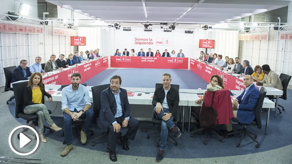 Comité Ejecutivo Federal del PSOE. (Foto: PSOE)