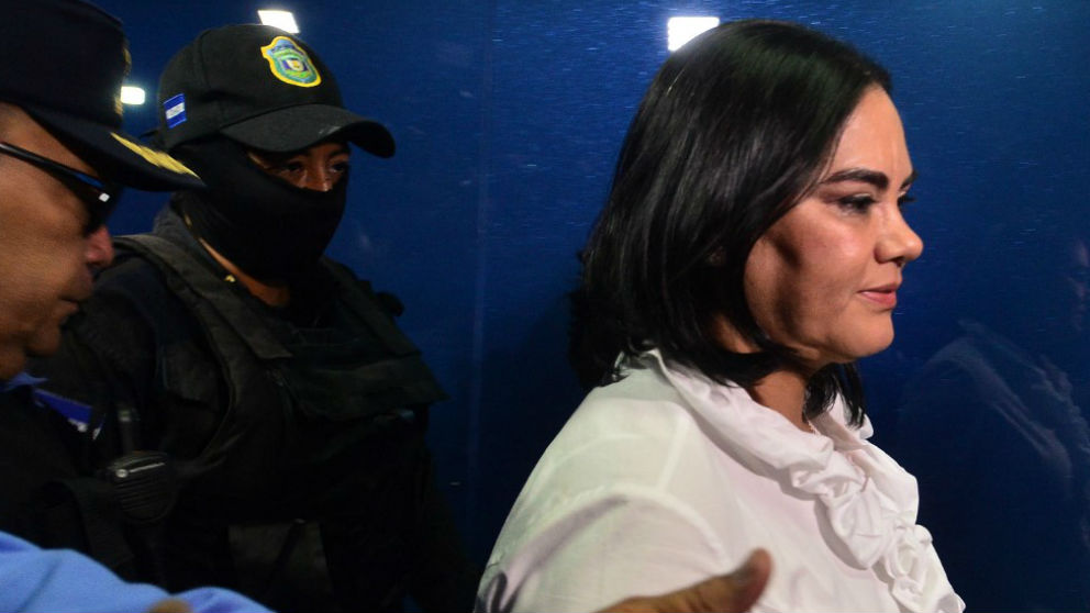 Rosa Elena Bonilla, ex primera dama de Honduras. (Afp)