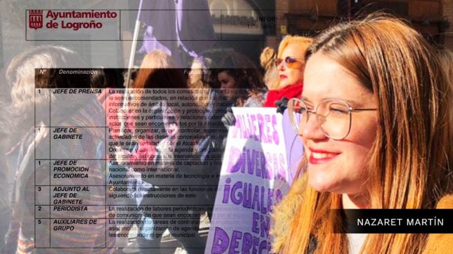 Nazaret Martín es asesora del Grupo de Unidas Podemos en el Ayuntamiento de Logroño desde el pasado julio.