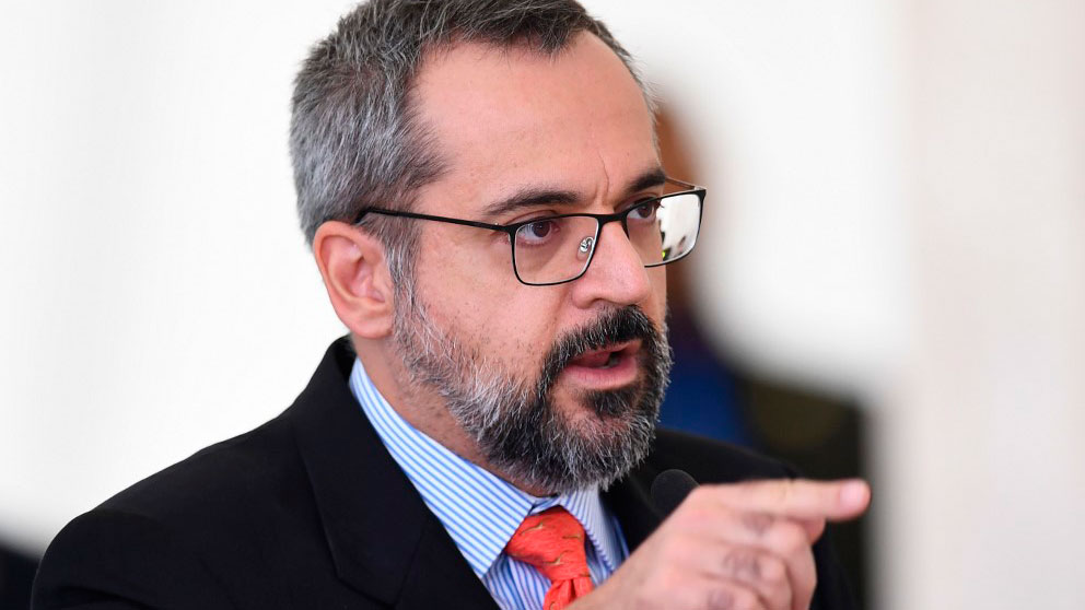 El ministro de Educación de Brasil, Abraham Weintraub. Foto: AFP