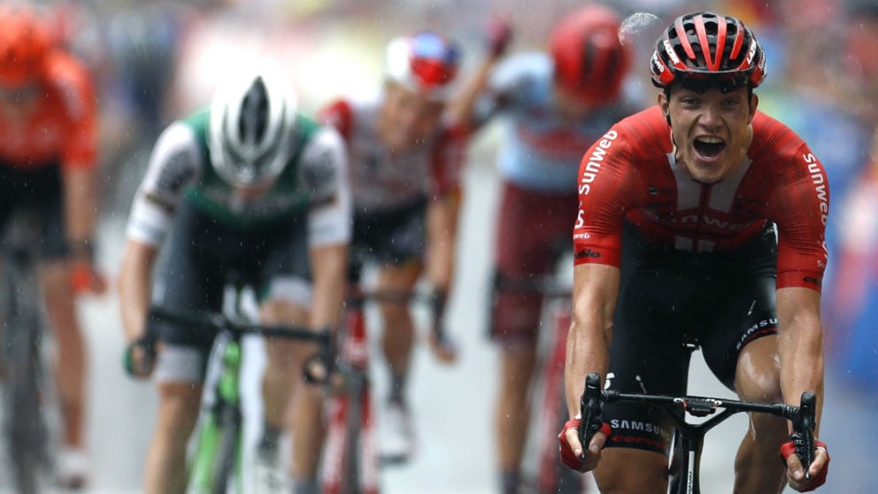 Arndt gana la octava etapa de la Vuelta a España. (EFE)