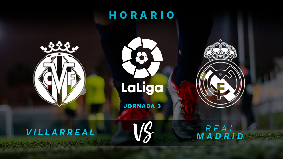 El Real Madrid visita el campo del Villarreal este domingo a las 21 horas.
