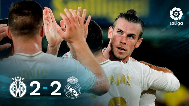 Villarreal y Real Madrid acabaron 2-2.