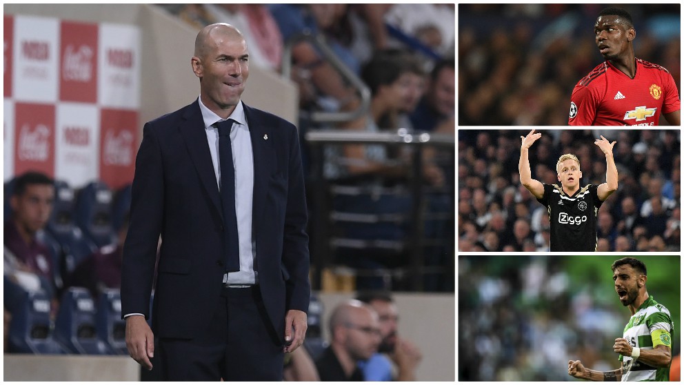 Zidane espera un bombazo en las últimas horas del mercado de fichajes. (AFP)