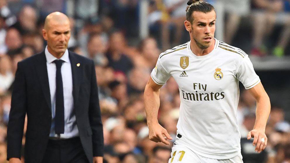 Bale, durante un partido de esta temporada. (AFP)