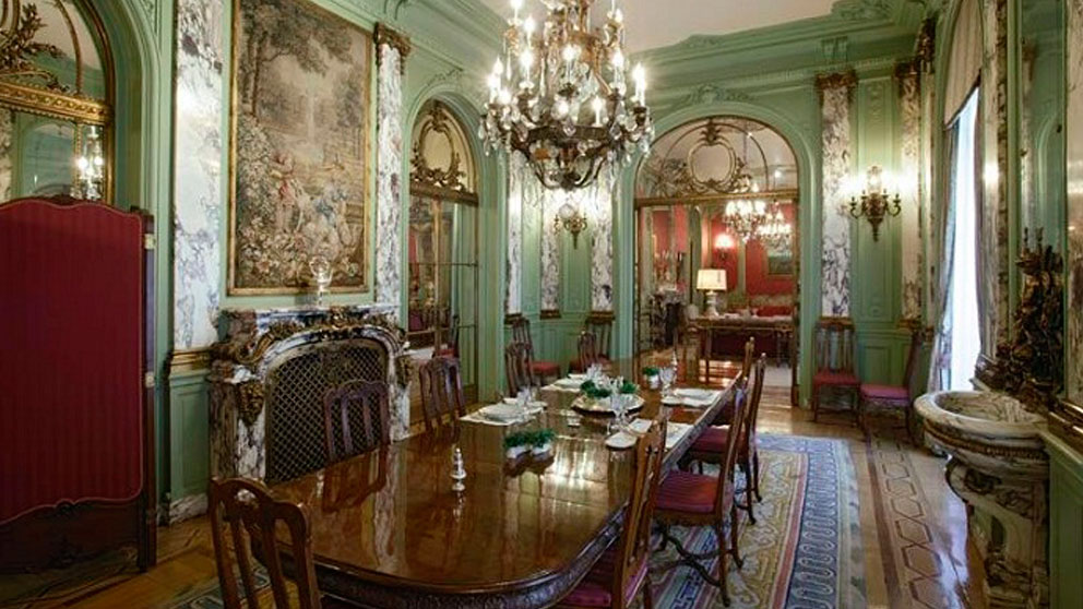 El palacio del Marqués de Villafranca, uno de los más de 20 que se podrán visitar con la iniciativa ‘¡Bienvenidos a palacio!’ de la Comunidad de Madrid.