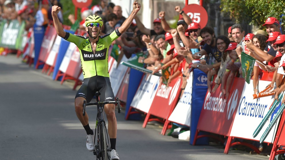 Iturria se llevó la undécima etapa de la Vuelta a España 2019. (AFP)