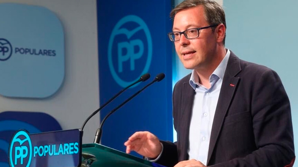 El diputado autonómico Alfonso Serrano será el portavoz del PP en la Asamblea de Madrid. Foto: EP