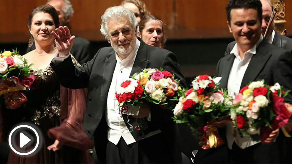 Plácido Domingo en Salzburgo (Foto: AFP)