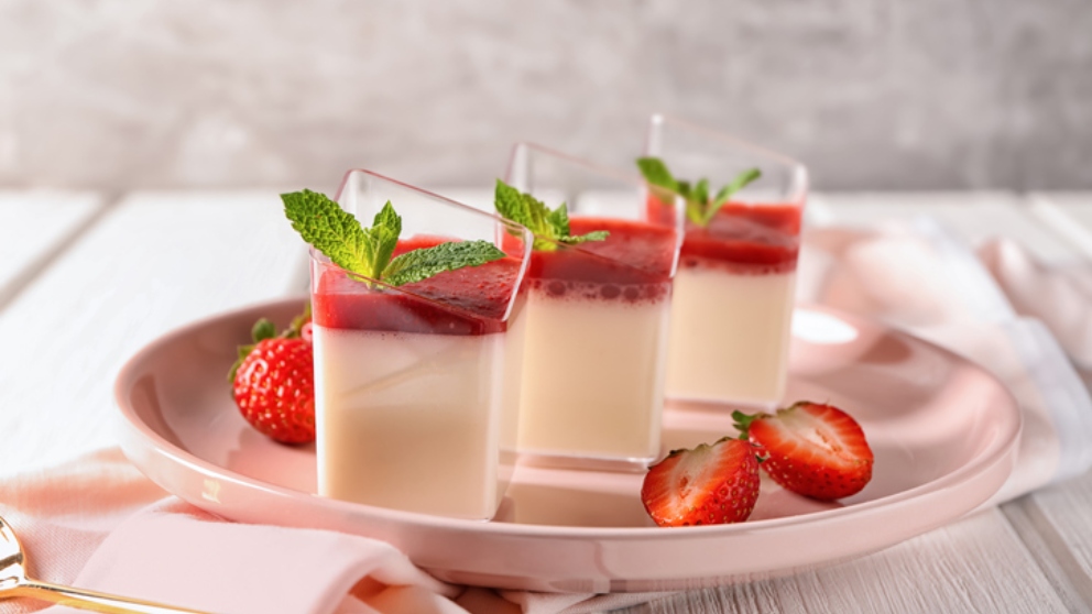 Yogur con tomates y miel