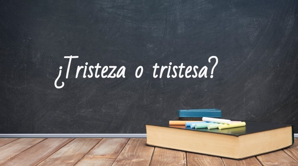 Cómo se escribe tristeza o tristesa