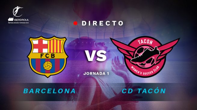 Barcelona – Real Madrid Tacón: Resultado, goles y resumen del partido de Primera Iberdrola, en directo