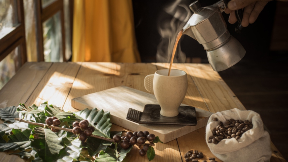 Receta de helado de café fácil de preparar