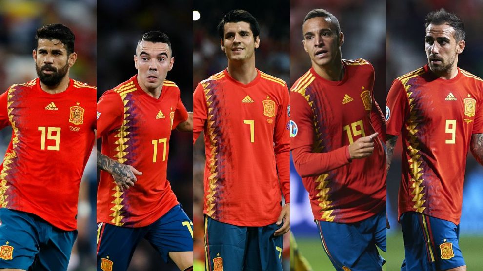 A Robert Moreno le sobran delanteros para la Euro 2020.