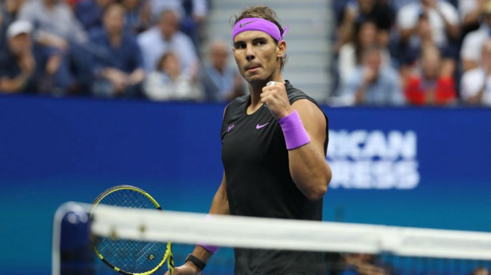 Rafa Nadal, durante el US Open. (Getty)