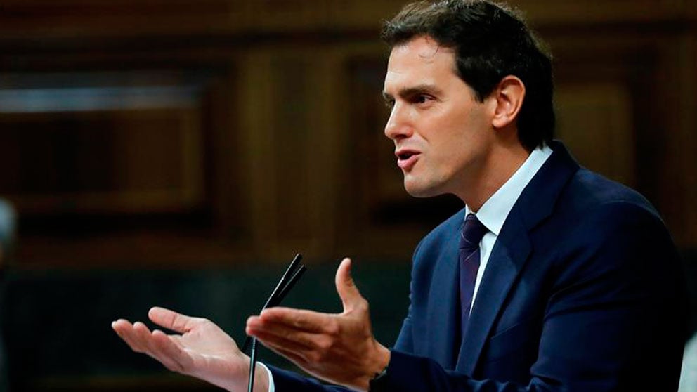 El líder de Ciudadanos, Albert Rivera (Foto: EFE).