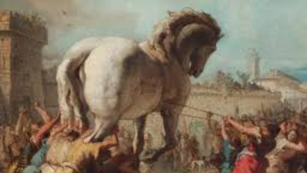 el Caballo de Troya