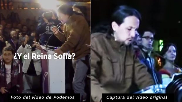 Iglesias como Stalin: lanza un vídeo con la historia de Podemos y borra a todos los fundadores