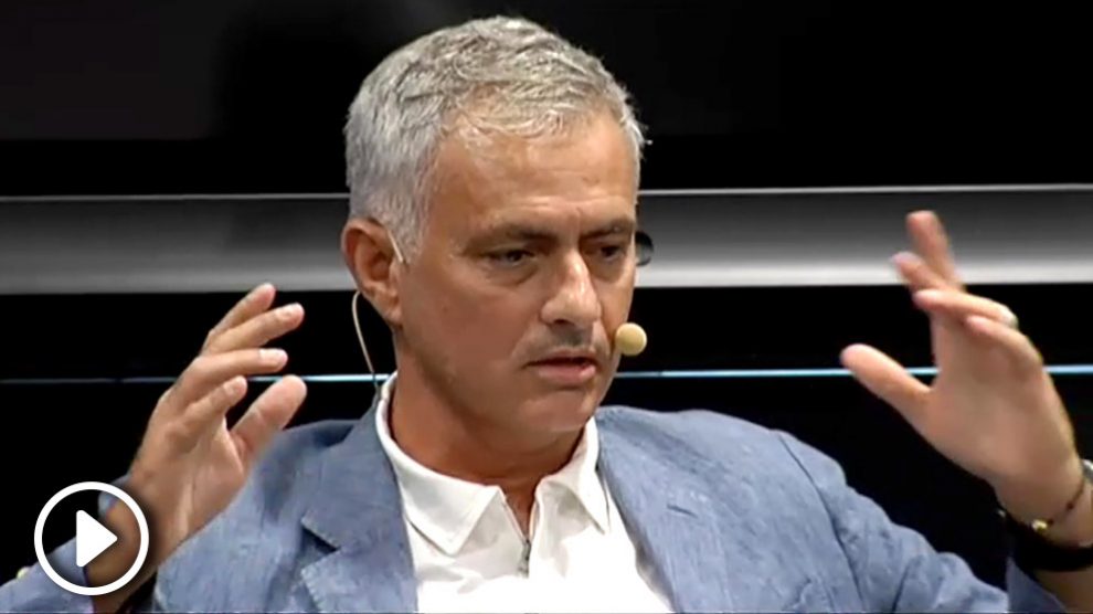 José Mourinho, en un acto de La Liga en Madrid.