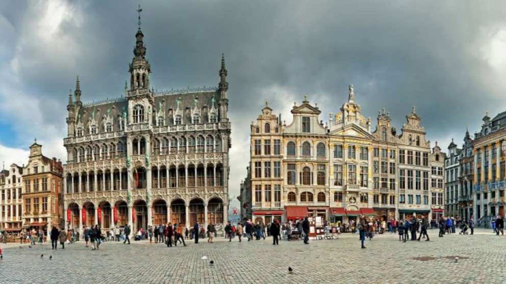 La arquitectura que hay en la Grand Place de Bruselas es impresionante