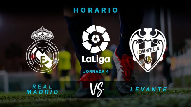 Real Madrid – Levante: horario y dónde ver el partido de hoy de la Liga Santander