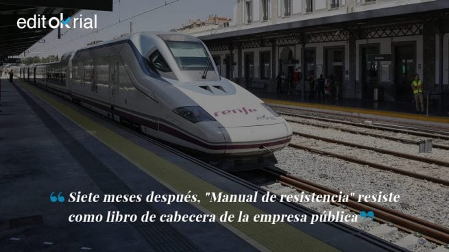 Nepotismo de carril: Renfe promociona el libro de Sánchez