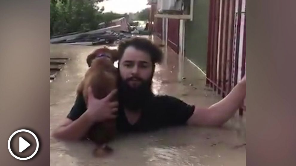 Inundaciones en Ribera de Molina (Murcia).