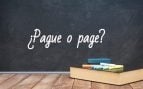 Cómo se escribe pague o page