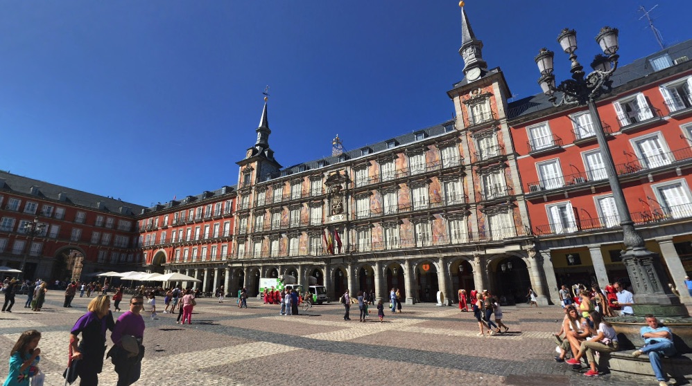 Casa de la Panadería del Ayuntamiento de Madrid, en la Plaza Mayor.