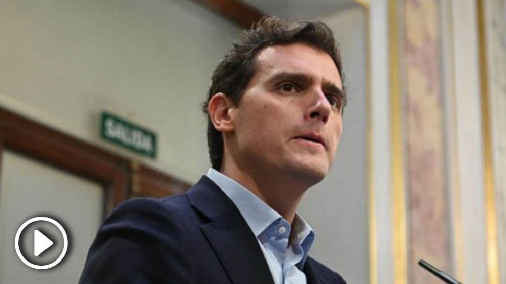 Albert Rivera en su primera rueda de prensa tras el anuncio de la repetición de elecciones. (Efe)