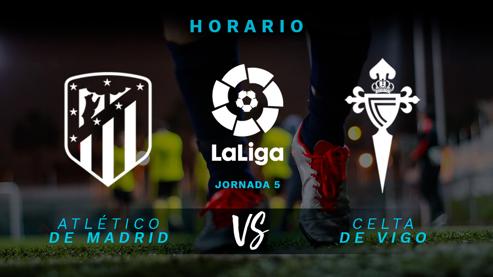 Atlético de Madrid – Celta: horario y dónde ver en TV en directo el partido de hoy de la Liga Santander.