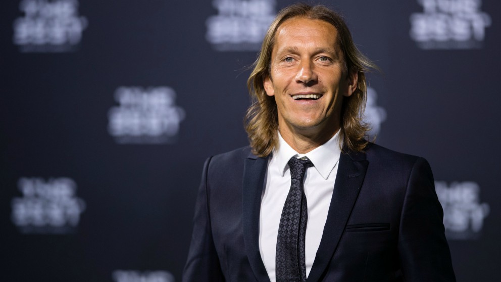 Míchel Salgado, en la entrega de los premios The Best. (Getty)