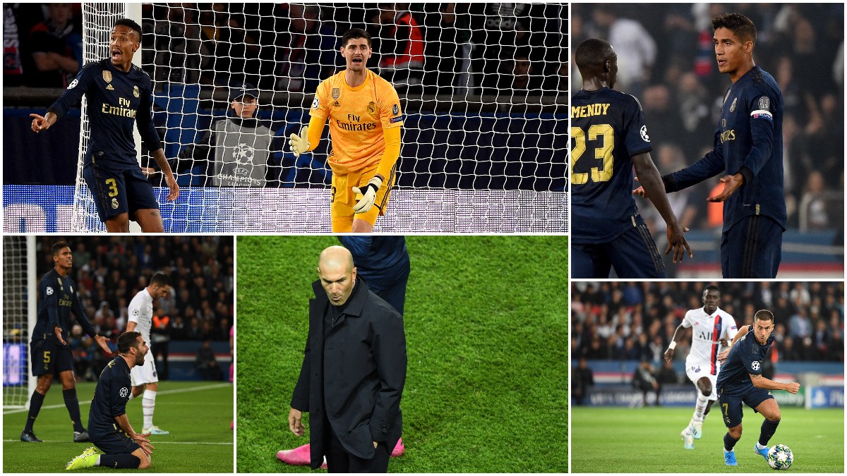 Los señalados del Real Madrid frente al PSG