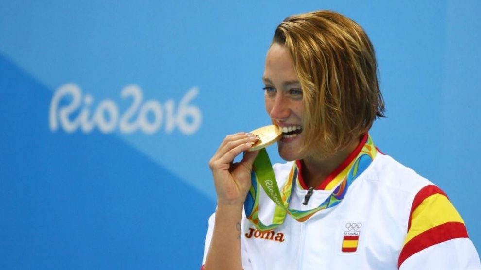 Mireia Belmonte le ha dado grandes éxitos al deporte español