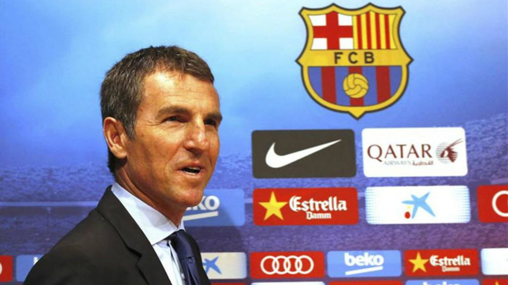 Robert Fernández como secretario técnico del Barcelona (Fútbol Club Barcelona)