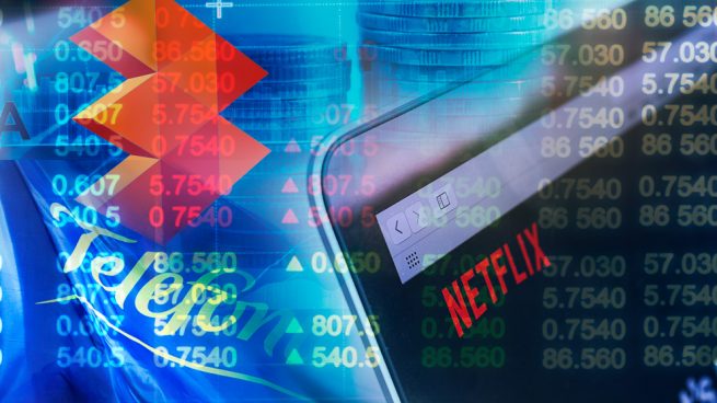 Telefónica y Atresmedia celebran en Bolsa el ‘pulso’ a Netflix: invierten 800 millones en sendas compañías