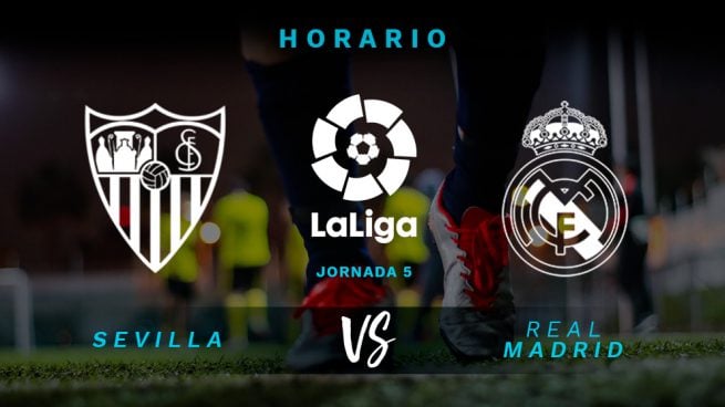 Sevilla – Real Madrid: horario y dónde ver por televisión el partido de hoy de la Liga Santander