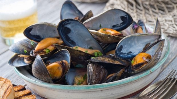 Receta de sopa de mejillones a la crema