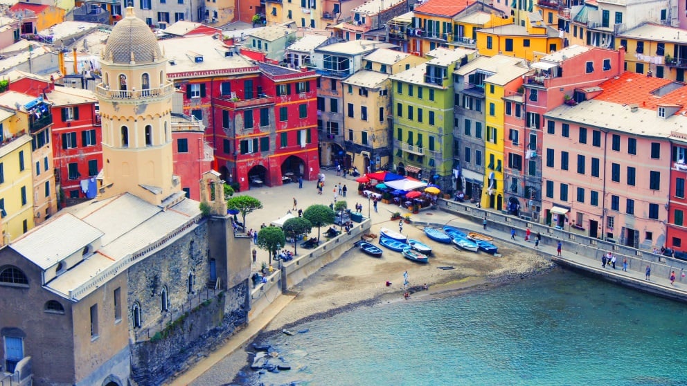 En Italia hay pueblos muy atractivos y pintorescos