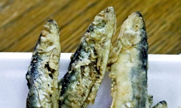 Boquerones crujientes