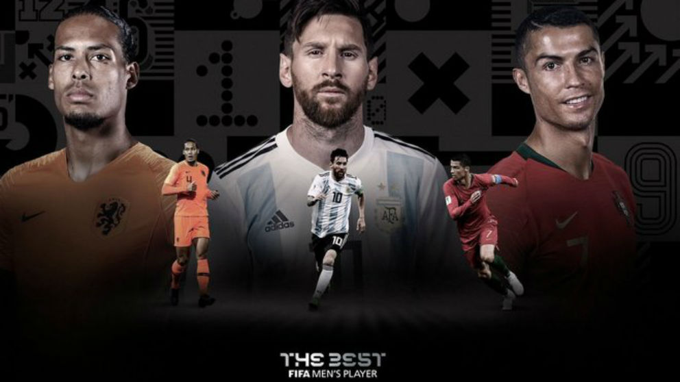 Cristiano, Messi o Van Dijk: ¿quién ganará el The Best?